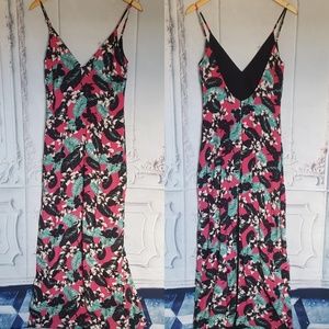 NBD x Naven Twins Tropical Plunge Maxi Dress